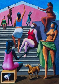 Mulheres na Escadarias - Carybé